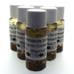10ml Moldavite Gemstone Oil Cosmic Connections
